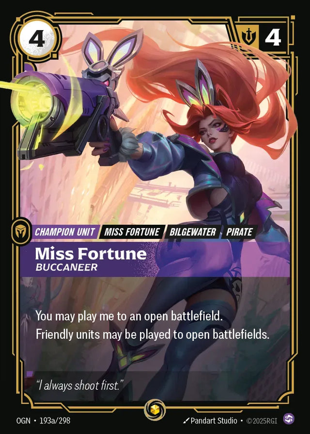 Riftbound Champion Unit: Miss Fortune – Buccaneer