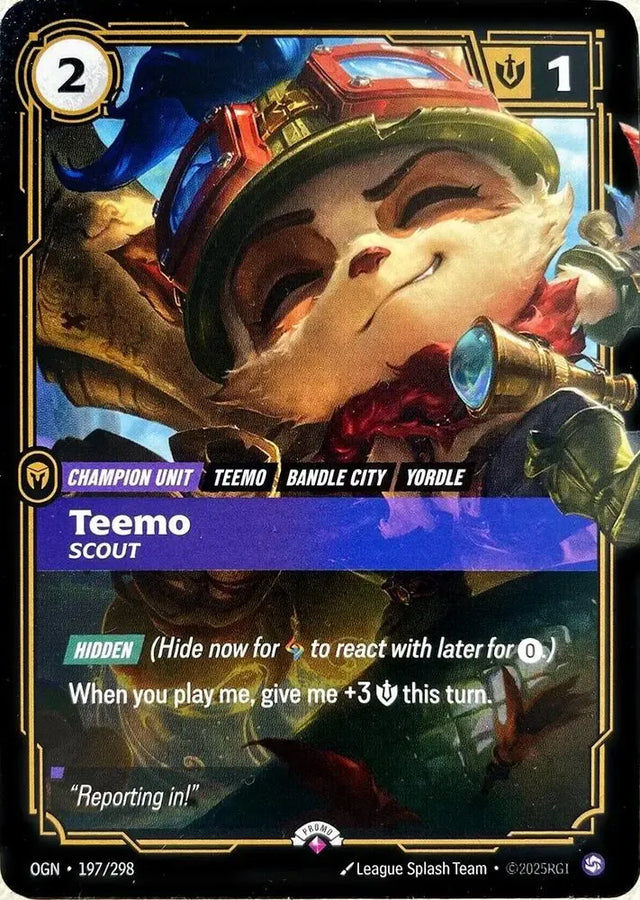 Riftbound promo: Teemo – Scout