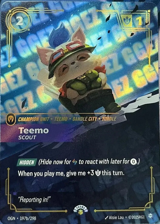 Riftbound promo: Teemo – Scout