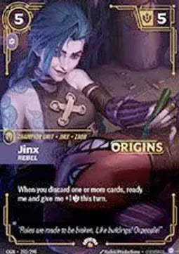 Riftbound promo: Jinx – Rebel