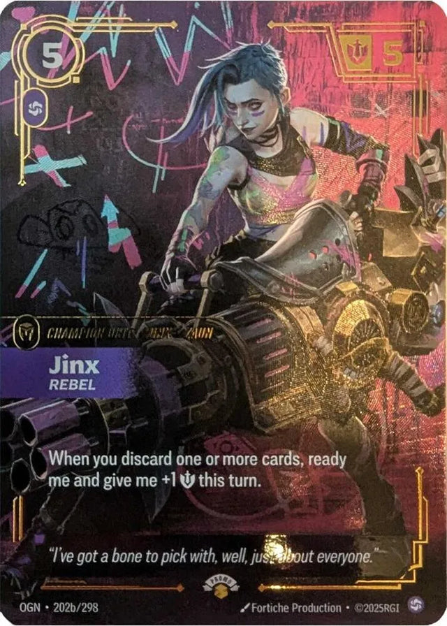 Riftbound promo: Jinx – Rebel