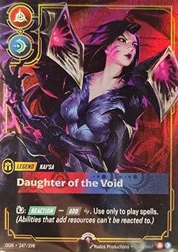 Riftbound promo: Kai'Sa – Daughter of the Void