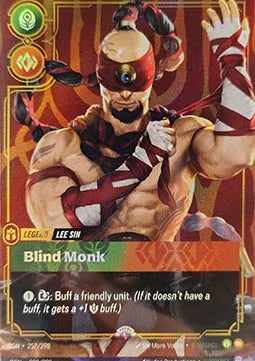 Riftbound promo: Lee Sin – Blind Monk