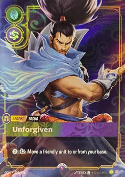 Riftbound promo: Yasuo – Unforgiven