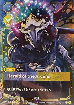 Riftbound promo: Viktor – Herald of the Arcane