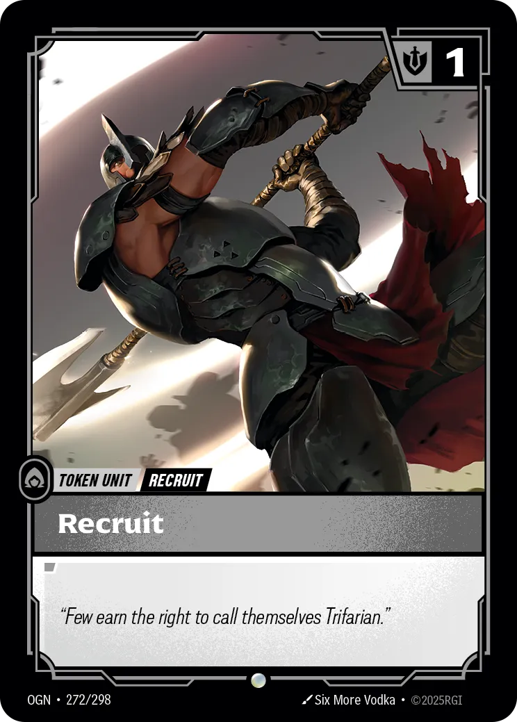 Riftbound Unit: Recruit // Buff