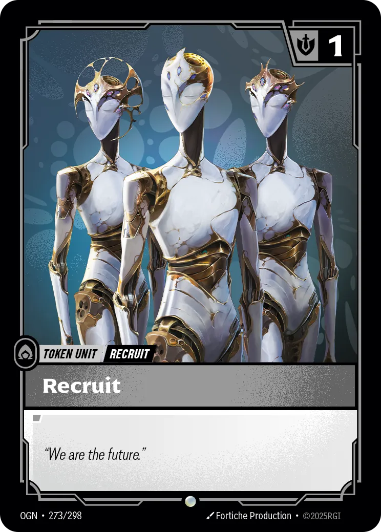 Riftbound Unit: Recruit // Buff