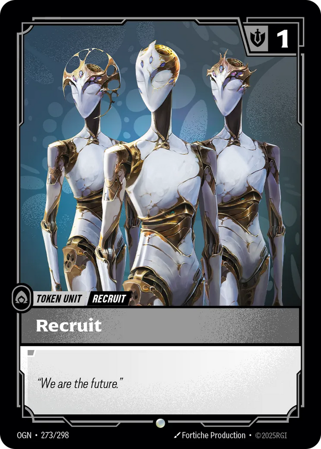 Riftbound Unit: Recruit // Buff