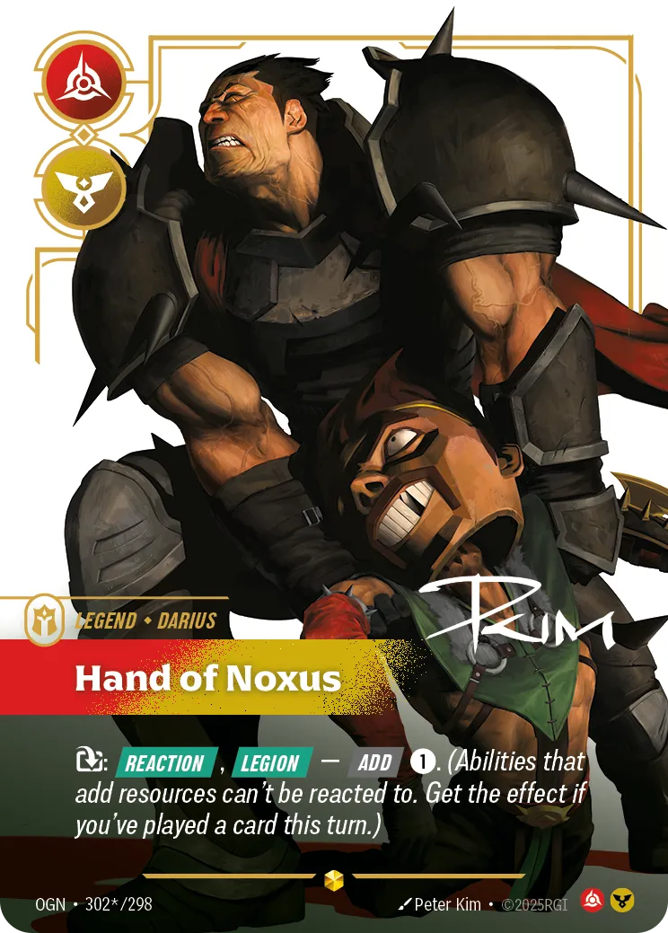 Riftbound Legend: Darius – Hand of Noxus