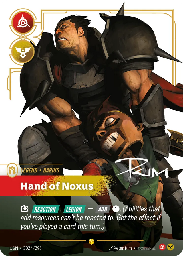 Riftbound Legend: Darius – Hand of Noxus