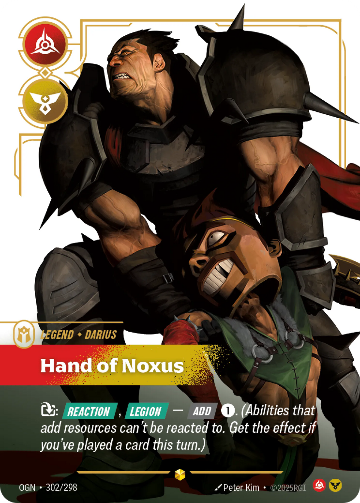 Riftbound Legend: Darius – Hand of Noxus