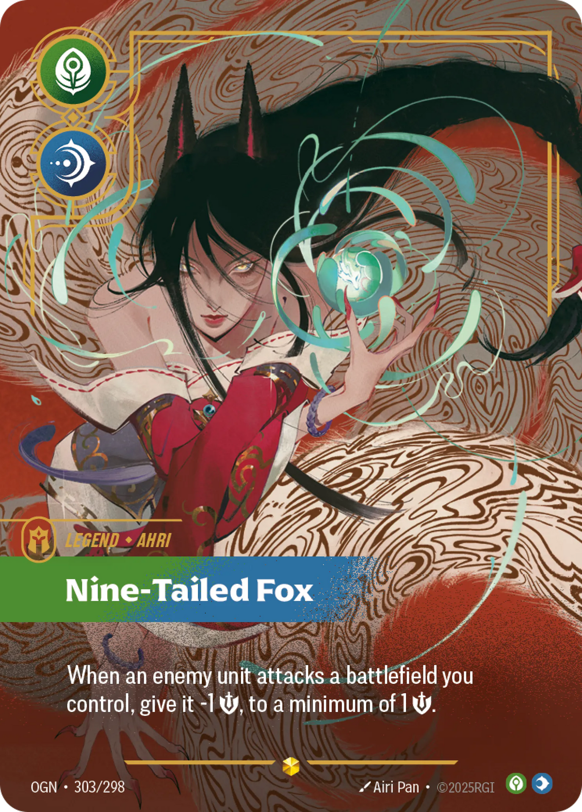 Riftbound Legend: Ahri – Nine-Tailed Fox