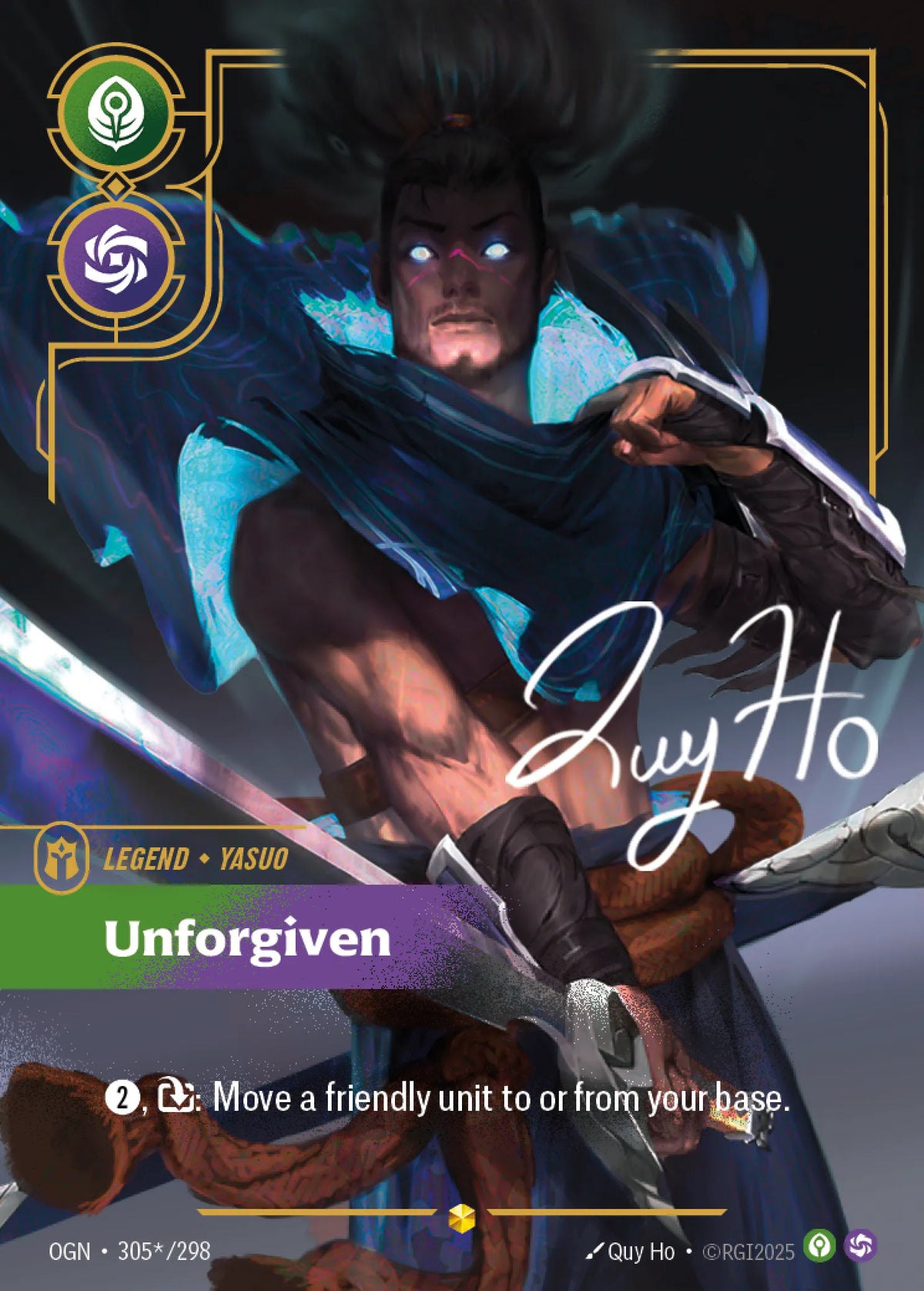 Riftbound Legend: Yasuo – Unforgiven