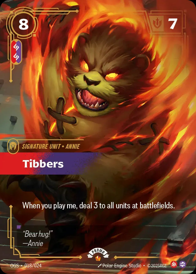 Riftbound promo: Tibbers