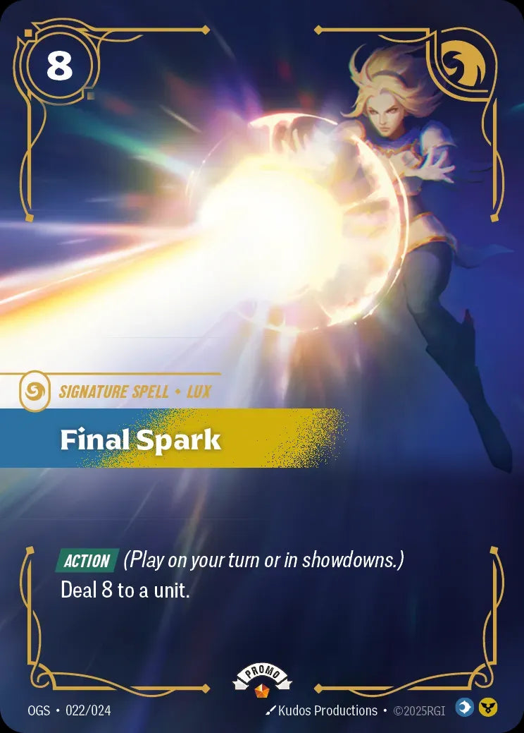 Riftbound promo: Final Spark