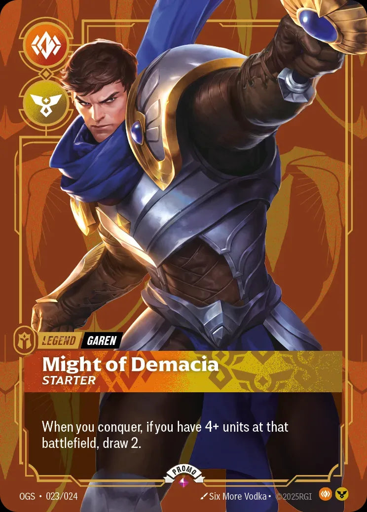 Riftbound promo: Garen – Might of Demacia