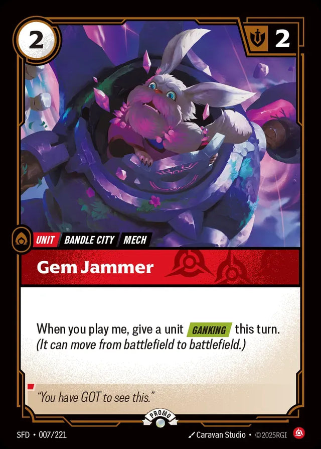 Riftbound promo: Gem Jammer