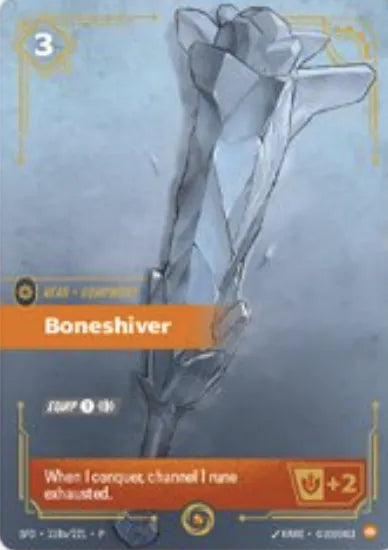 Riftbound promo: Boneshiver