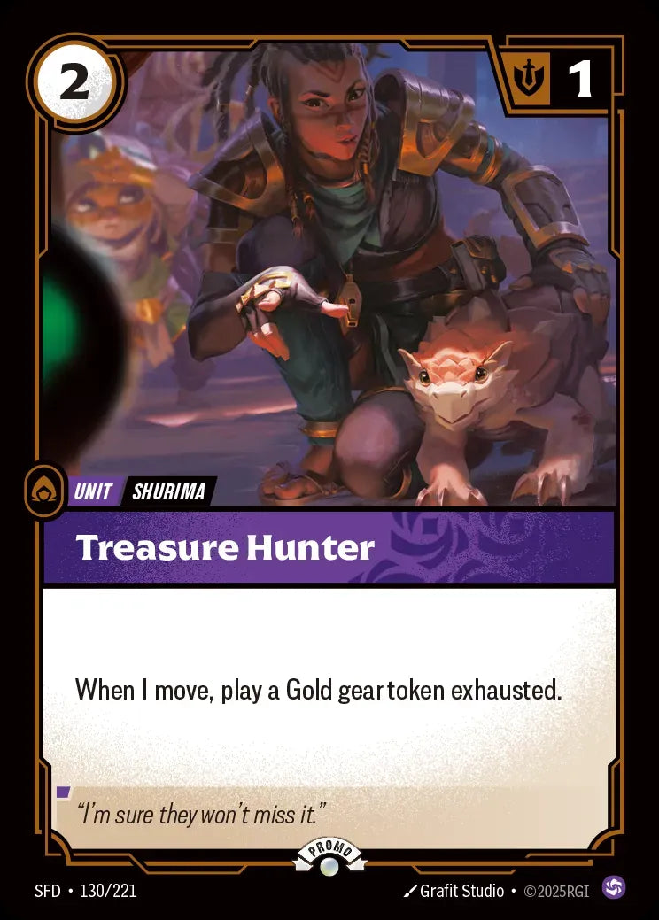 Riftbound promo: Treasure Hunter