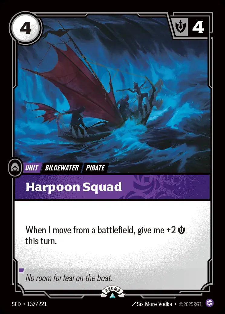 Riftbound promo: Harpoon Squad