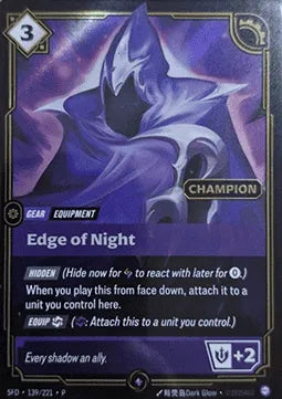 Riftbound promo: Edge of Night