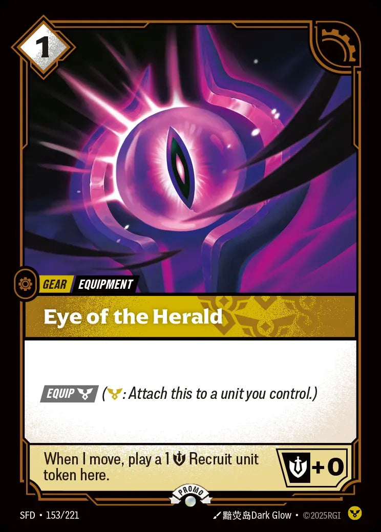 Riftbound promo: Eye of the Herald