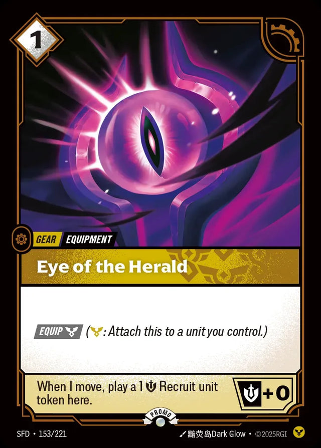 Riftbound promo: Eye of the Herald