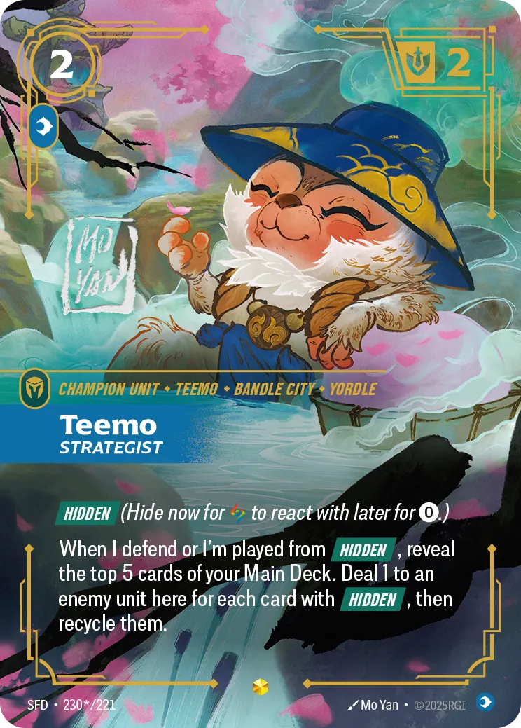 Riftbound Champion Unit: Teemo – Strategist