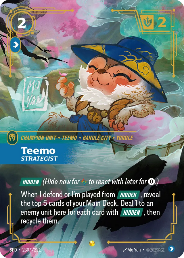 Riftbound Champion Unit: Teemo – Strategist