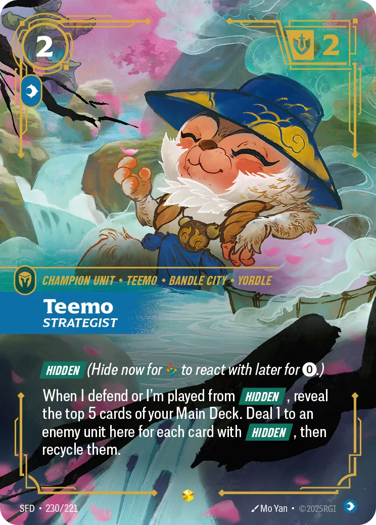 Riftbound Champion Unit: Teemo – Strategist