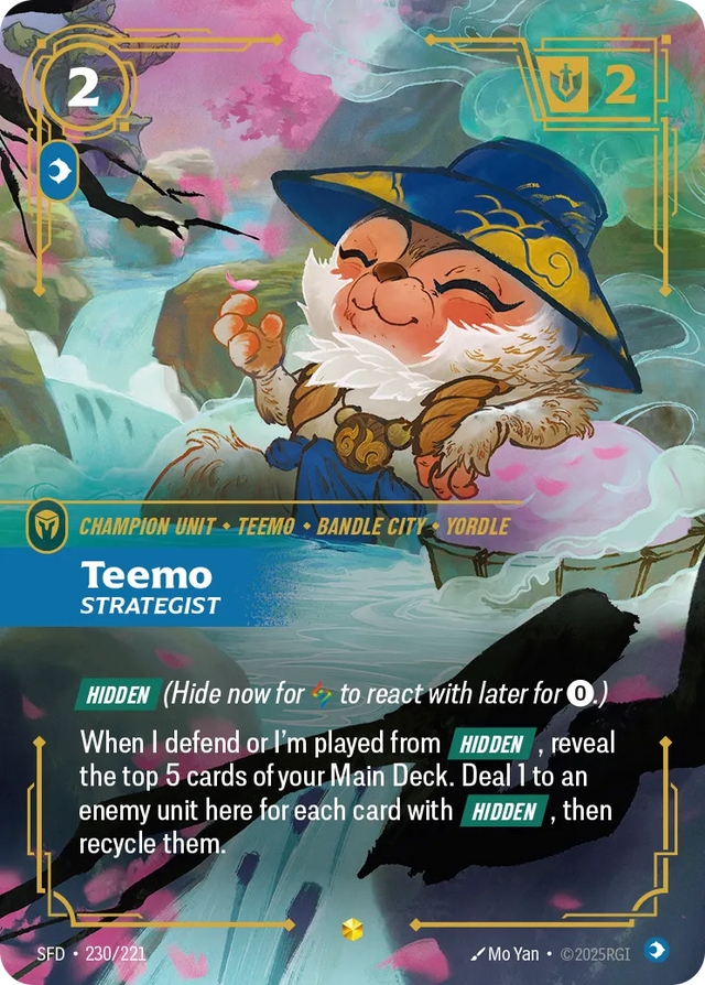 Riftbound Champion Unit: Teemo – Strategist