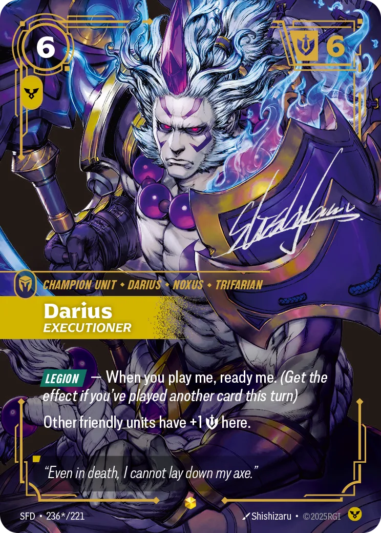 Riftbound Champion Unit: Darius – Executioner