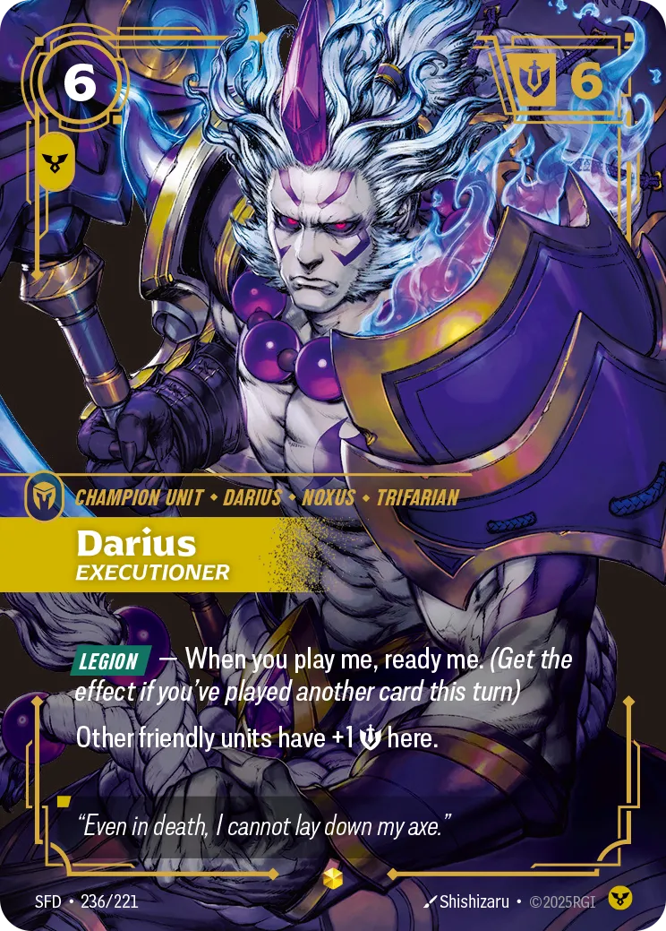 Riftbound Champion Unit: Darius – Executioner