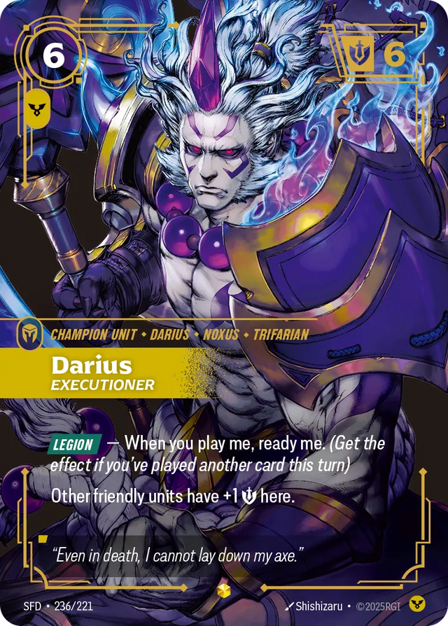 Riftbound Champion Unit: Darius – Executioner
