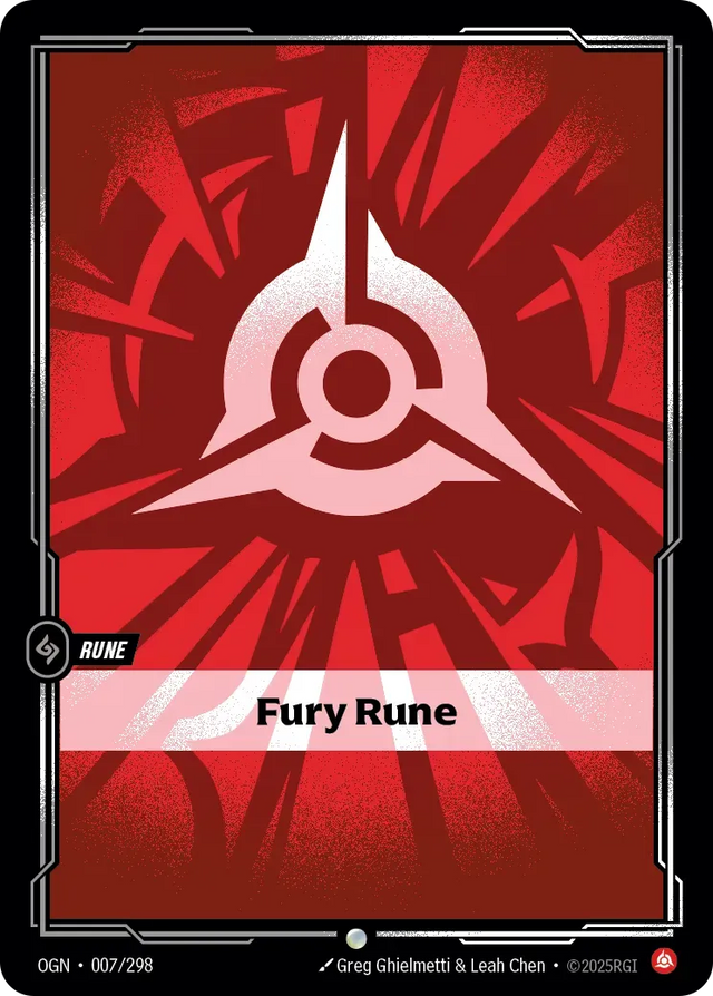 Riftbound Rune: Fury Rune