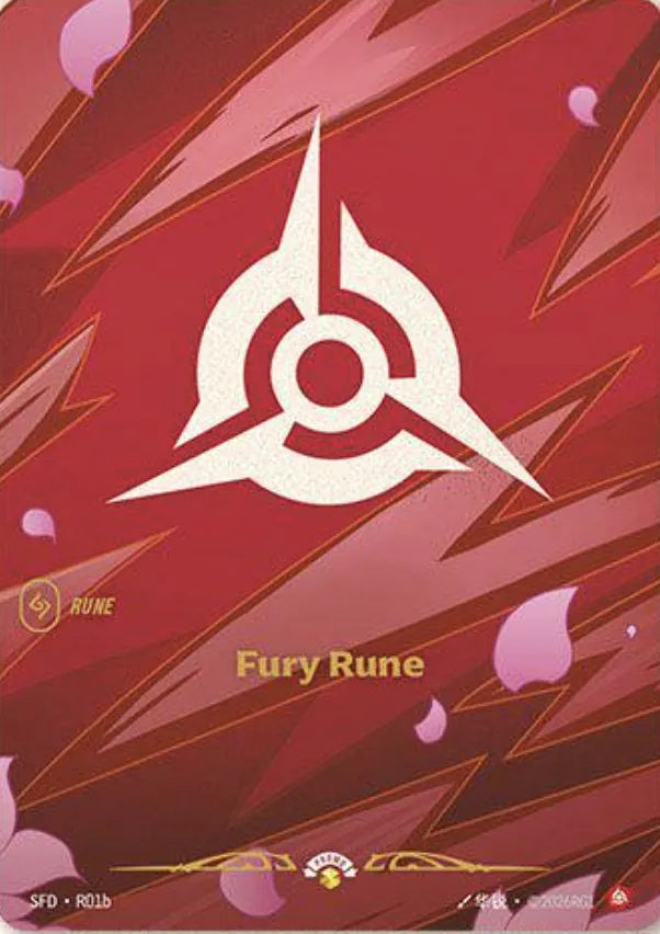 Riftbound promo: Fury Rune