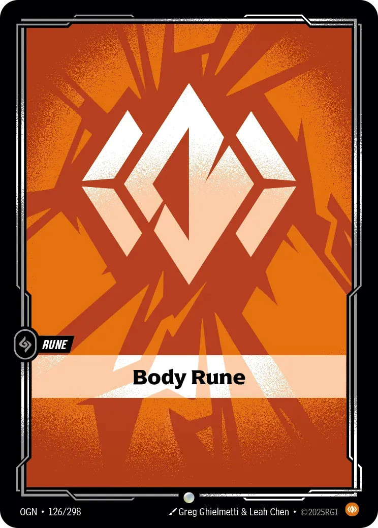 Riftbound Rune: Body Rune