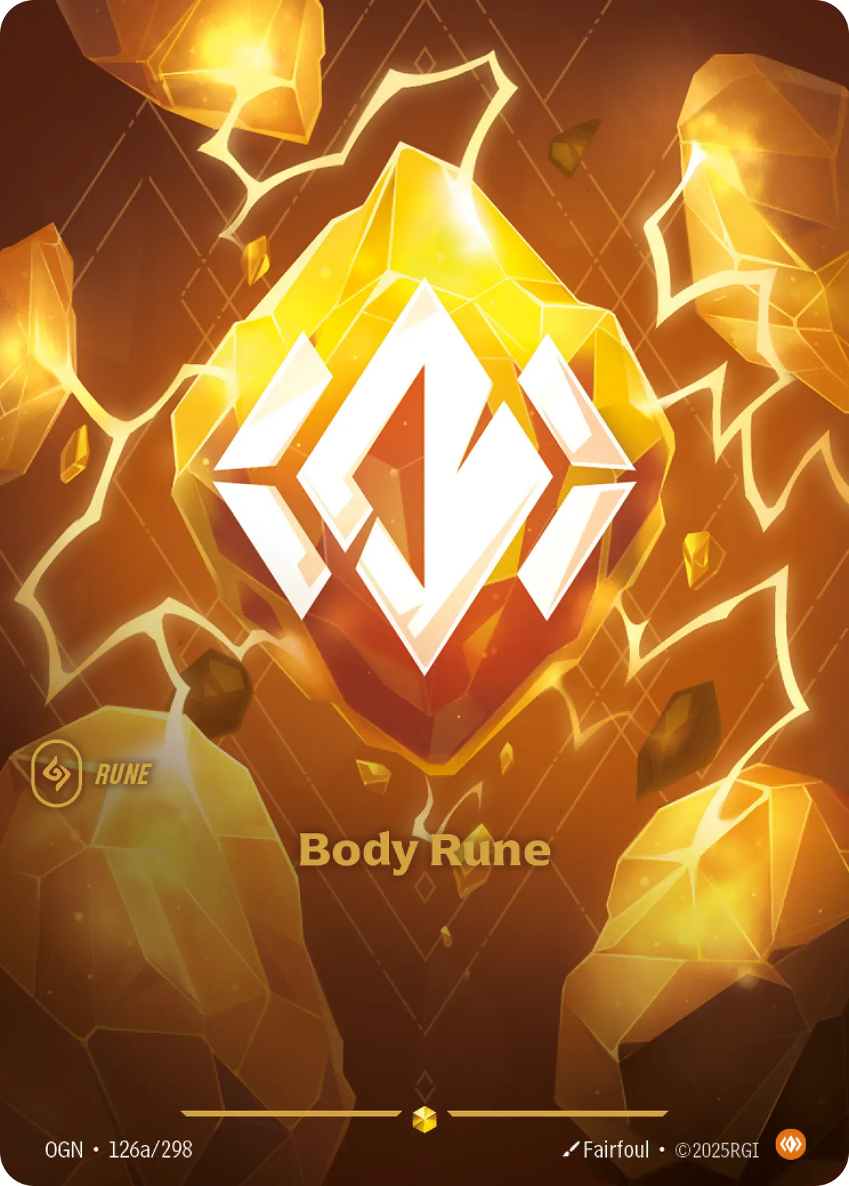 Riftbound Rune: Body Rune
