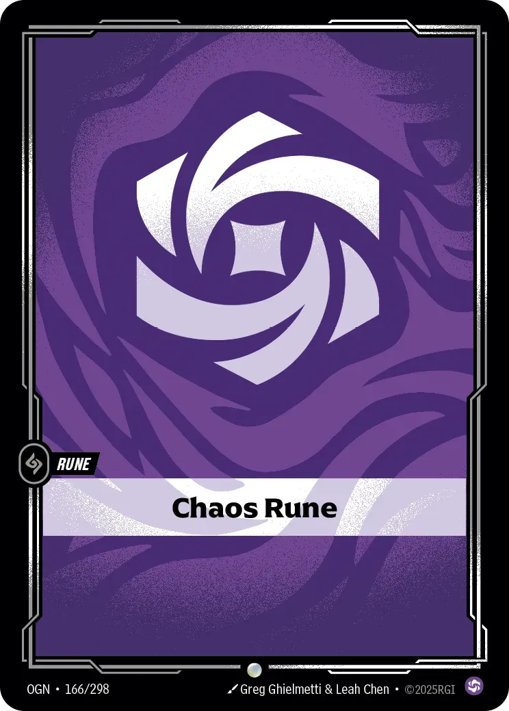 Riftbound Rune: Chaos Rune