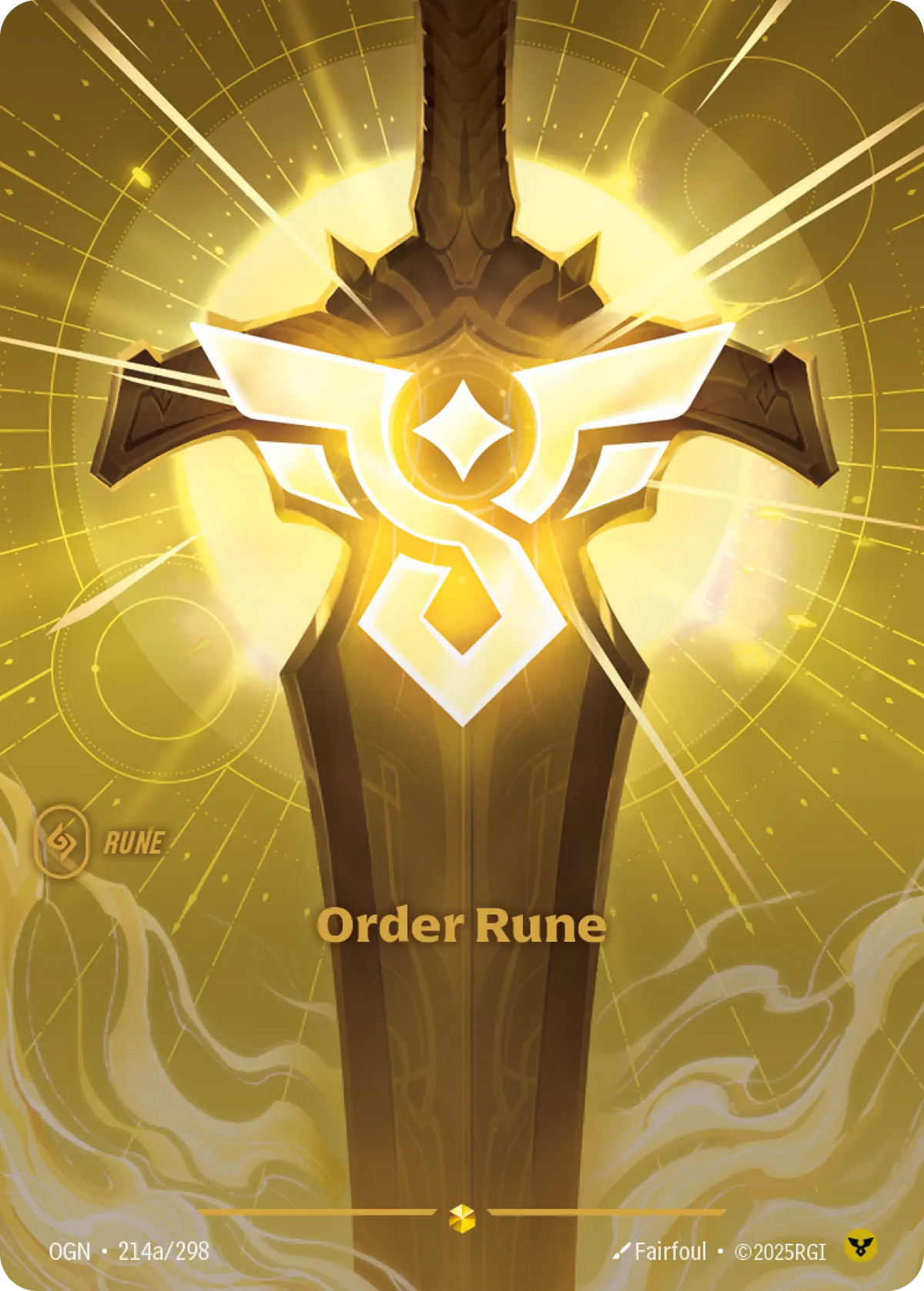 Riftbound Rune: Order Rune