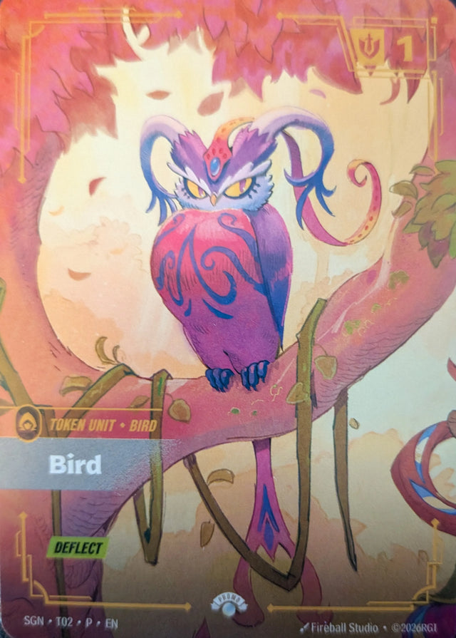 Riftbound promo: Bird // Sprite