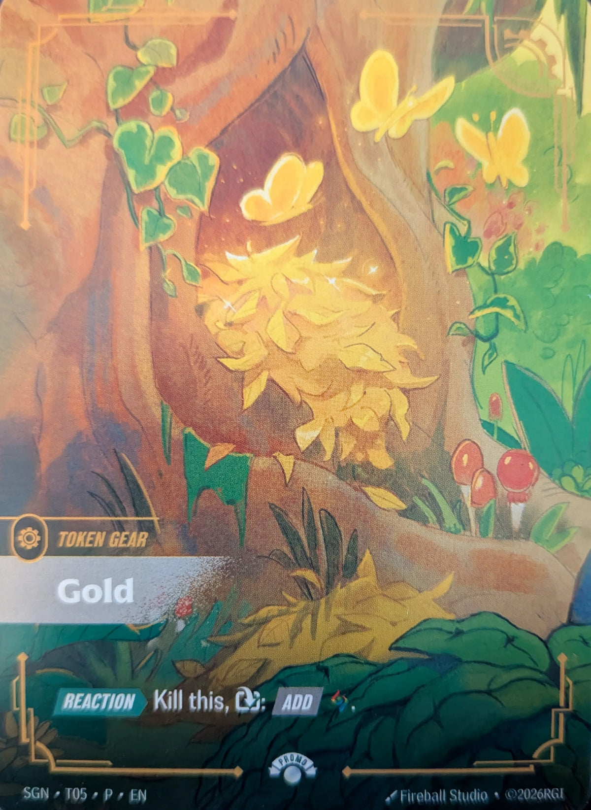Riftbound promo: Gold // Bird