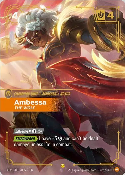 Riftbound promo: Ambessa – The Wolf