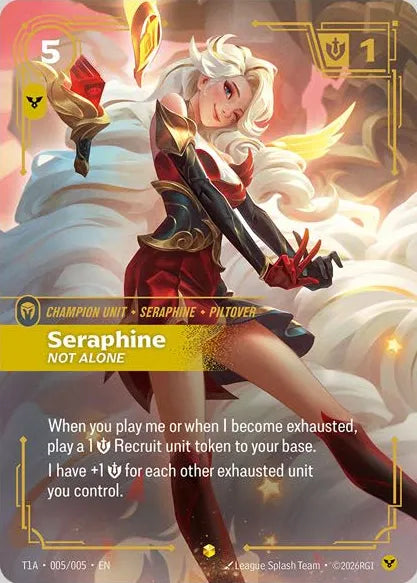 Riftbound promo: Seraphine – Not Alone