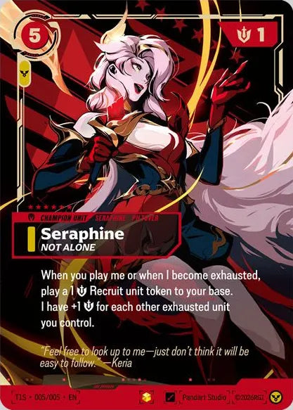 Riftbound promo: Seraphine – Not Alone