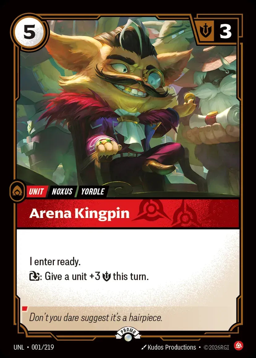 Riftbound promo: Arena Kingpin