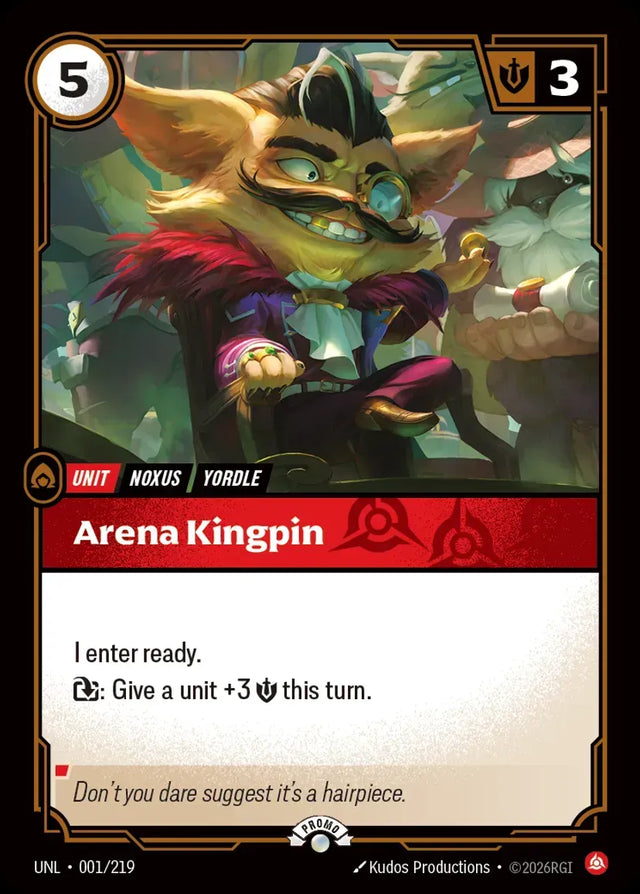 Riftbound promo: Arena Kingpin