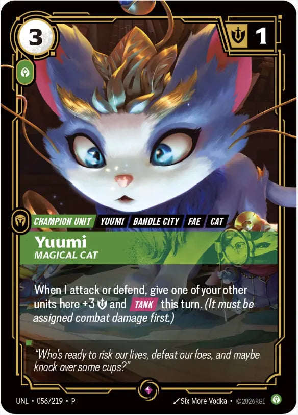 Riftbound promo: Yuumi – Magical Cat