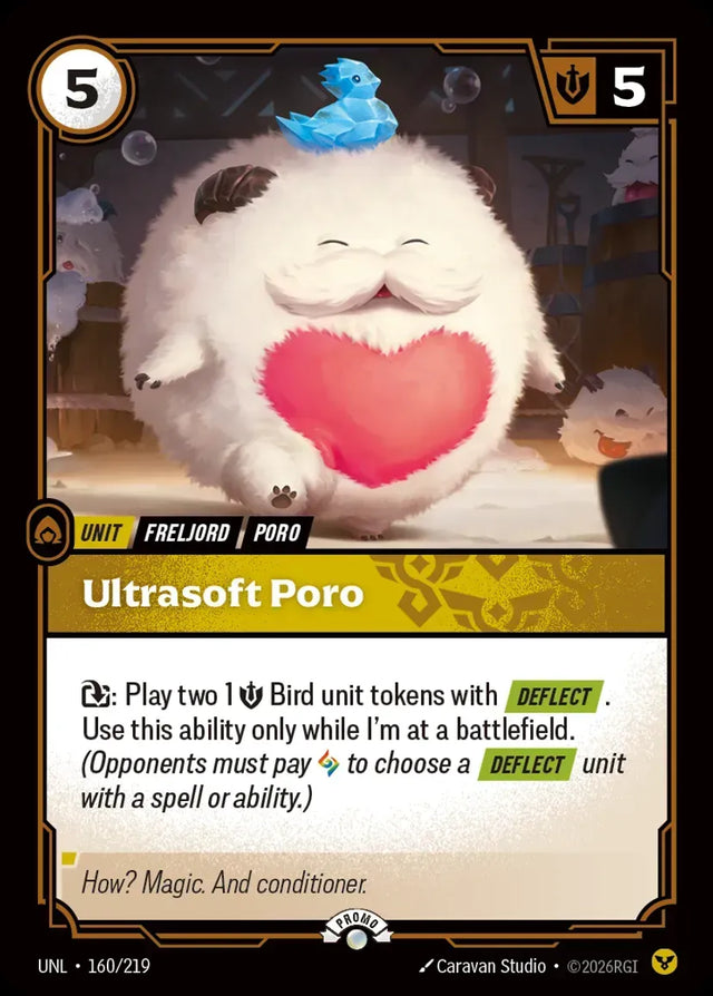 Riftbound promo: Ultrasoft Poro