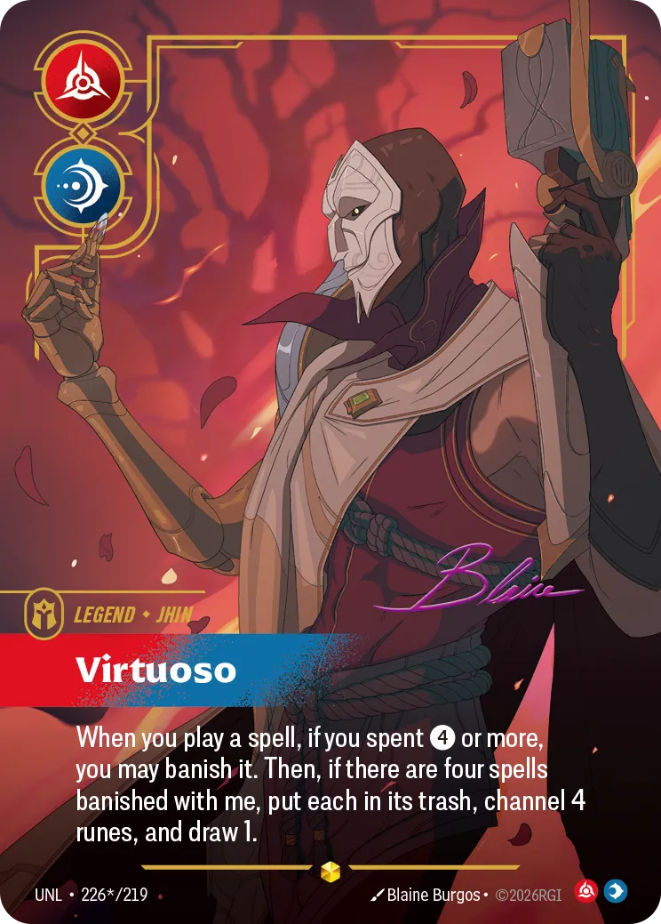Riftbound Legend: Jhin – Virtuoso